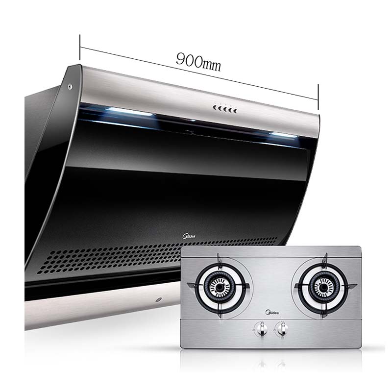 侧吸式油烟机燃气灶套餐烟灶组合套装