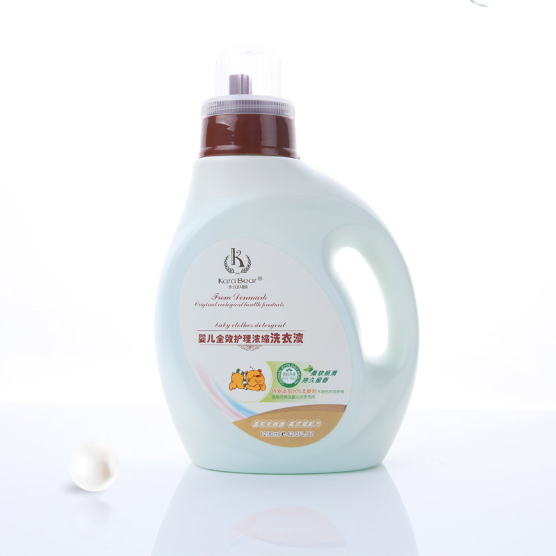 洗护用品 婴儿专用全效护理浓缩洗衣液1200ml 洗涤剂